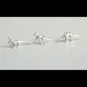 Dinosaur earrings!